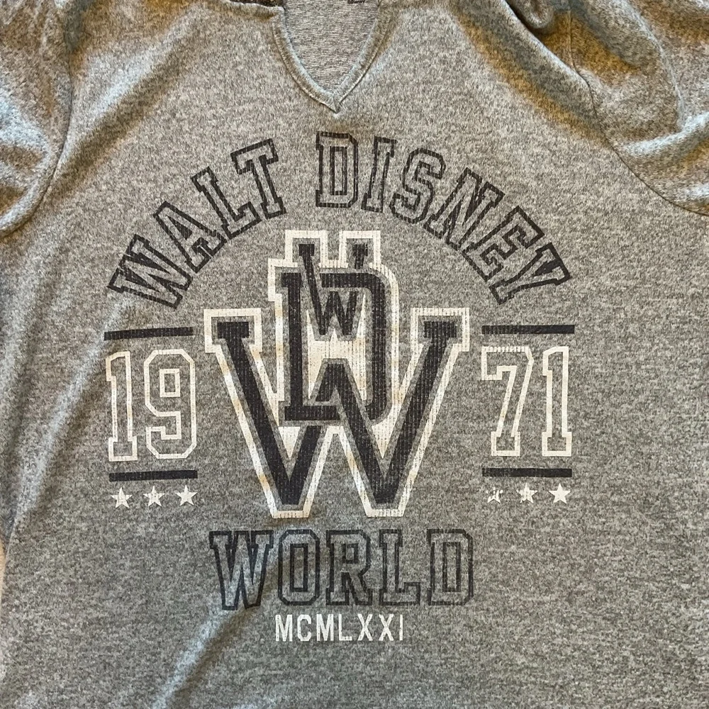 Walt Disney World Sequin Hoodie 1X - Picture 3 of 7